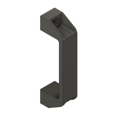 MODULAR SOLUTIONS HANDLE<br>120 PULL HANDLE GRAY
